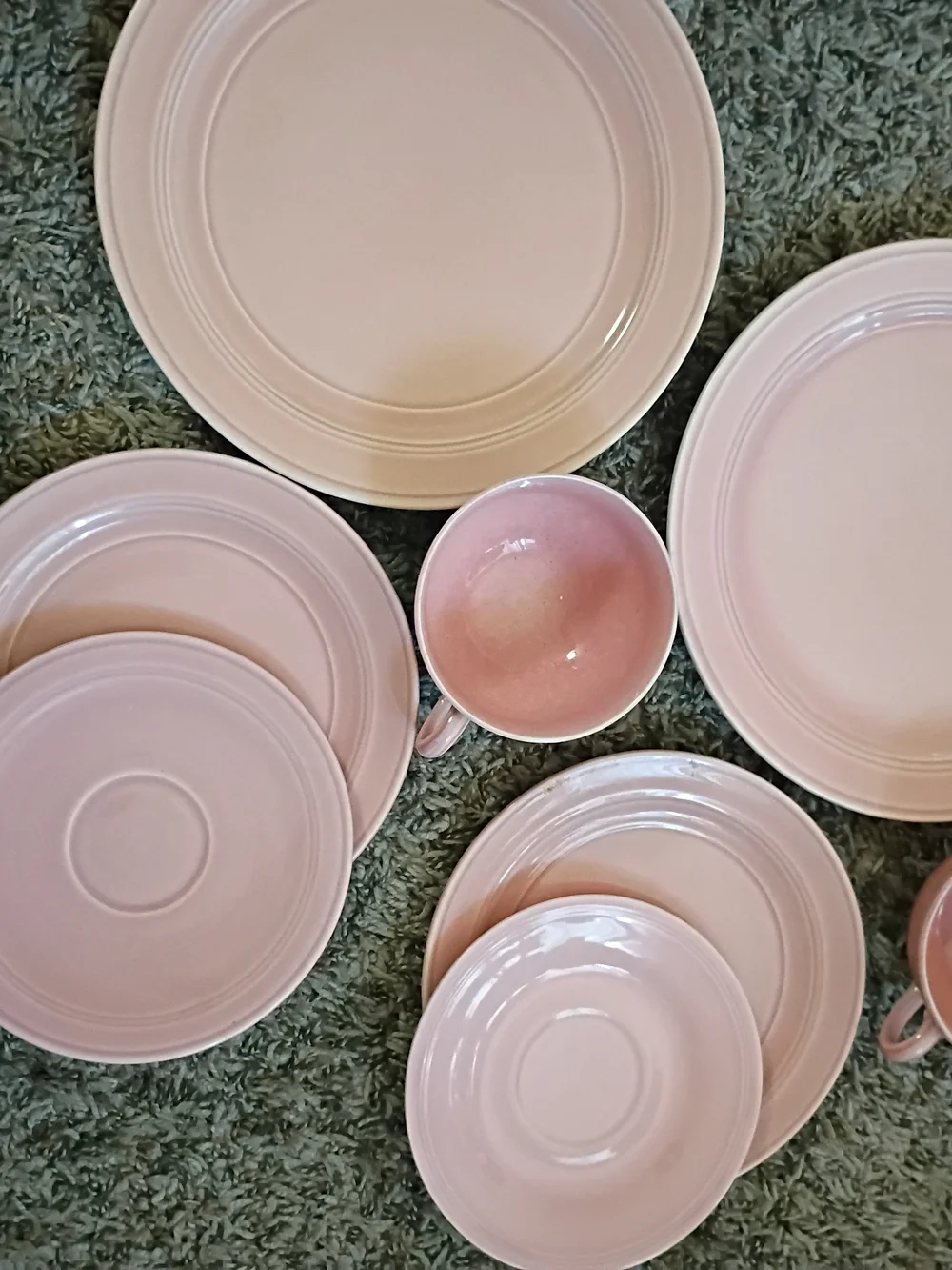 Vintage Early California Vernonware 8 Piece